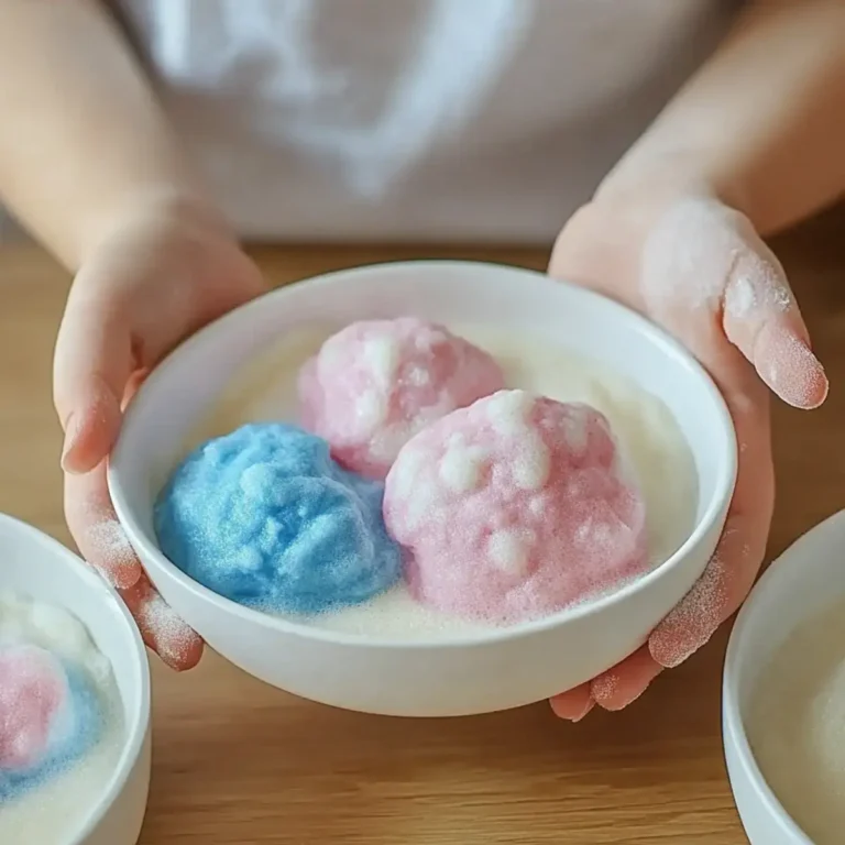 Cornstarch and Dish Soap Bubble Dough: A Soft, Squishy Sensory Delight - Savory Splash