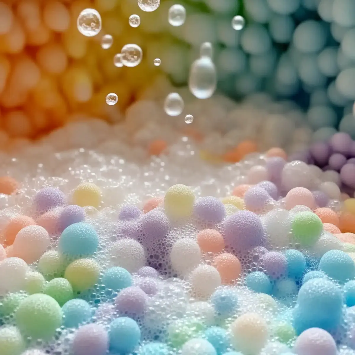 Bubble Foam Sensory Play Delight: A Frothy Adventure for Little Hands - Savory Splash