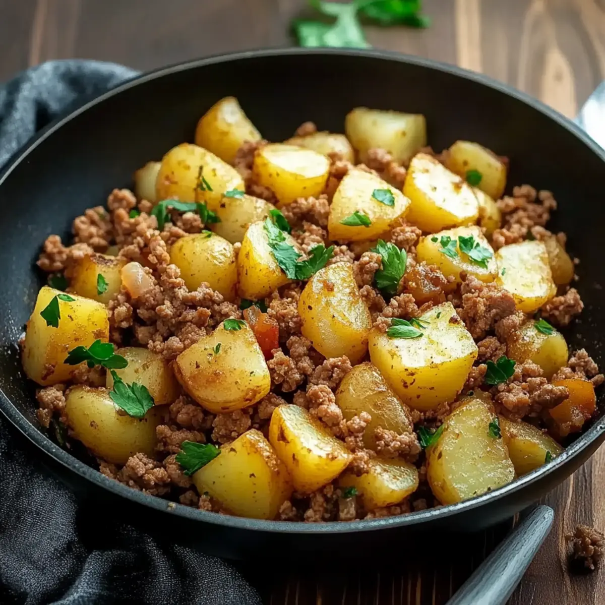 Ground Turkey with Potatoes: A Hearty Skillet Classic