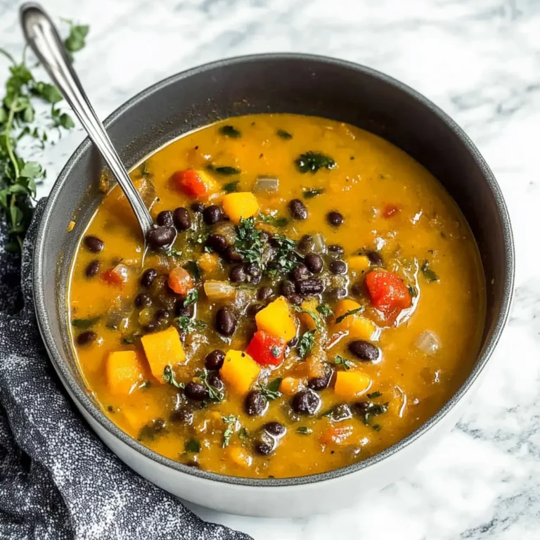 Black Bean Butternut Squash Stew