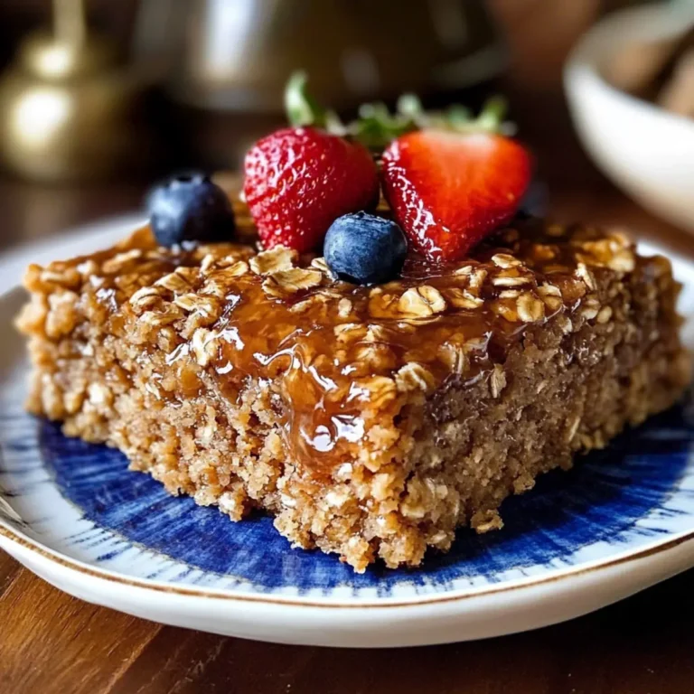 Lazy Day Oatmeal Cake