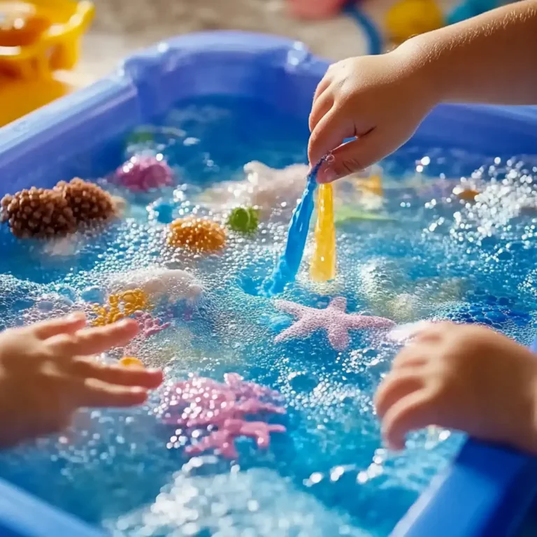 Bubbling Ocean Sensory Play: A Magical Underwater Adventure for Kids - Savory Splash