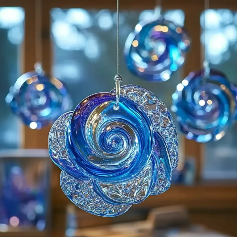 Crayon Suncatchers โ Blue Hues That Catch the Light - Savory Splash