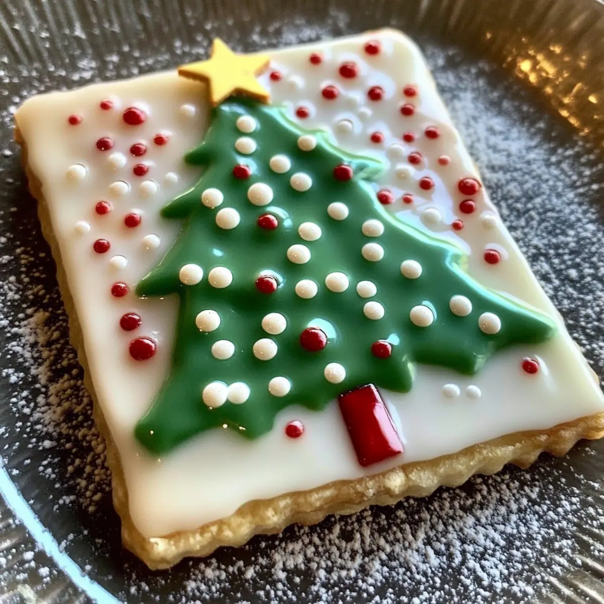 Christmas Tree Pop Tart - Savory Splash
