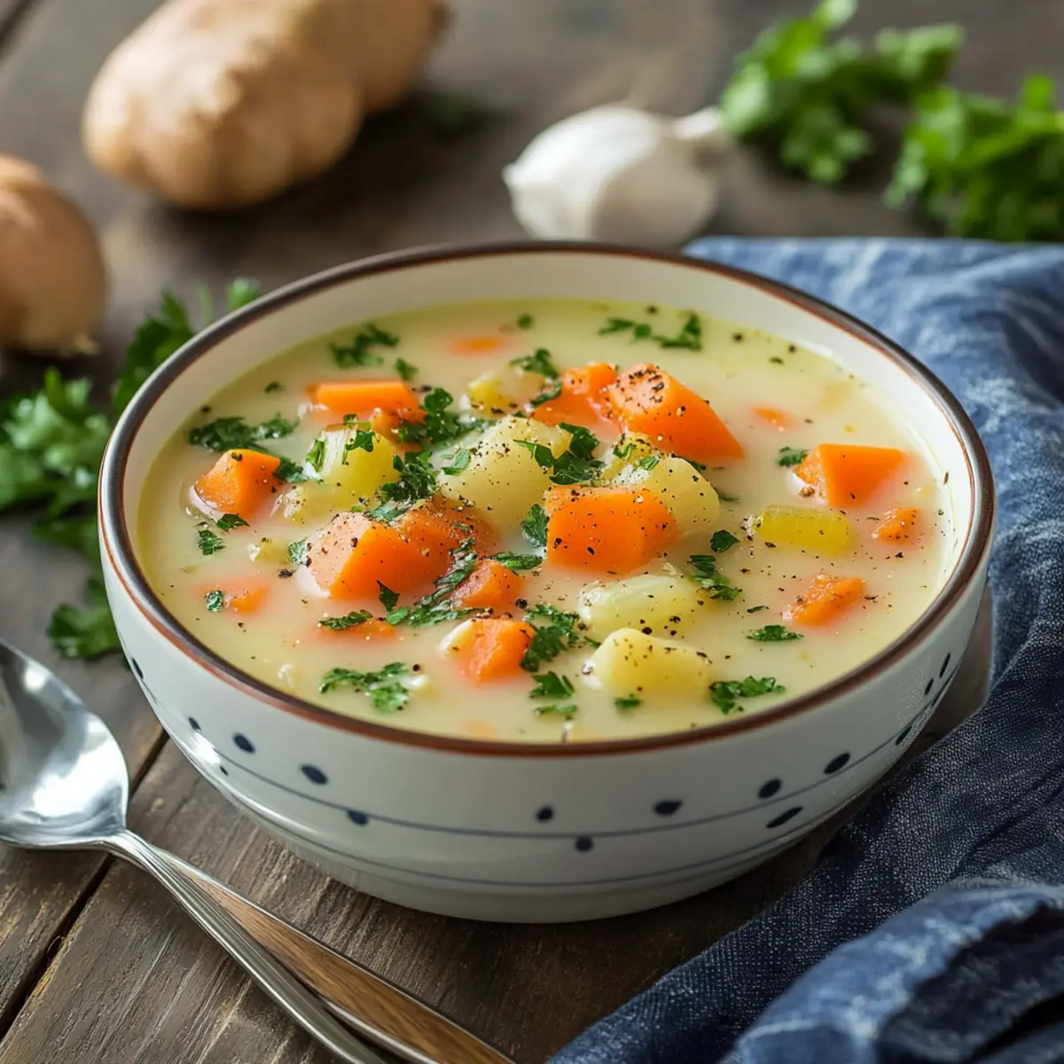 Starch Solution-Friendly Vegan Crockpot Soup