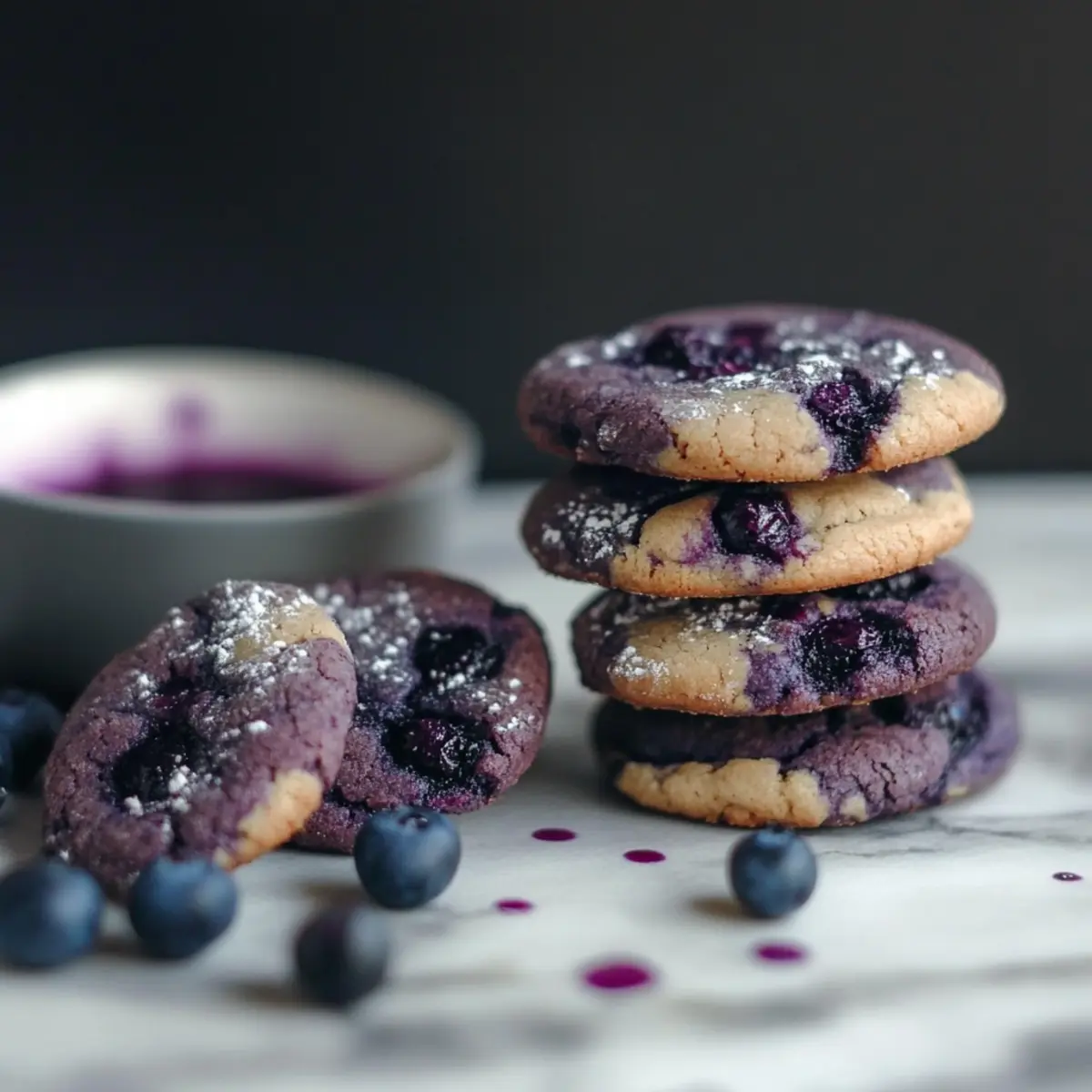 Blueberry Heaven Cookies