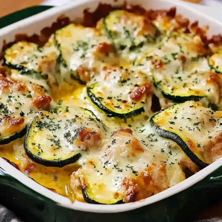 Family-Friendly Chicken Zucchini Bake Recipe
