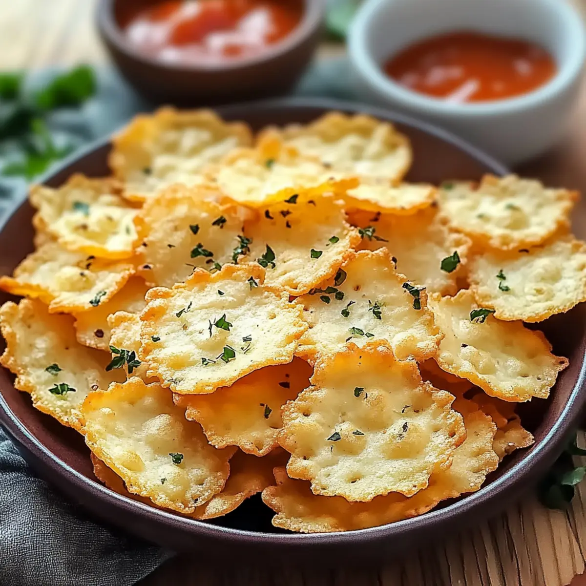 Protein-Packed Cottage Cheese Chips for Healthy Indulgence