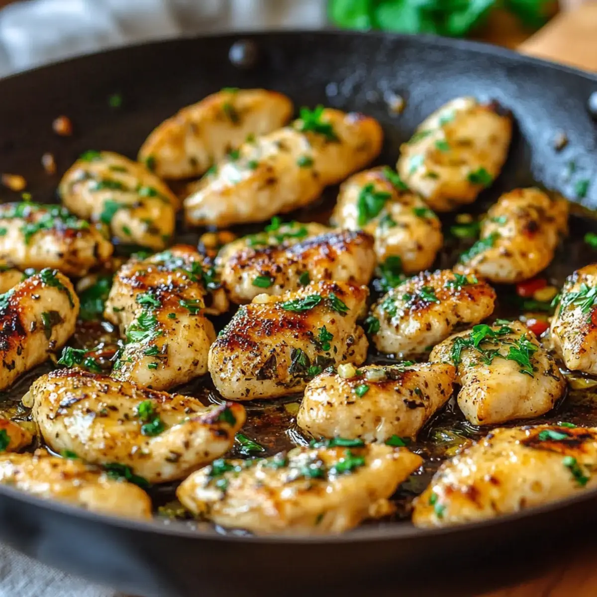 Garlic Chicken Skillet (Keto Friendly)