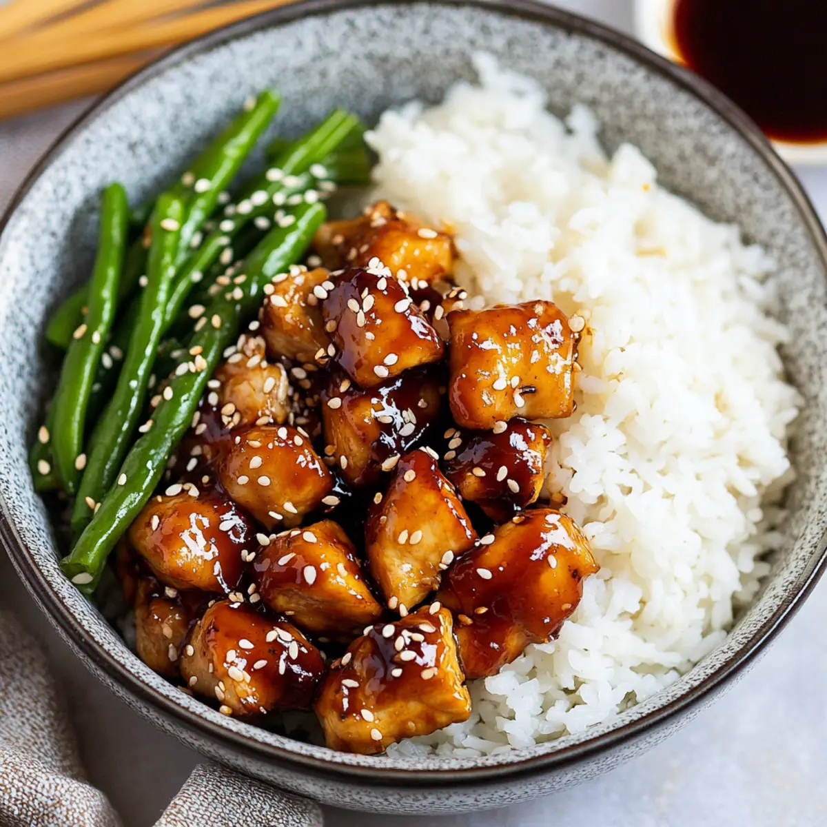 Healthy Sesame Chicken