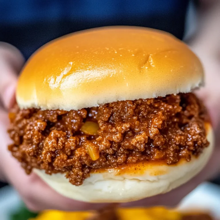 Slow Cooker Sloppy Joes