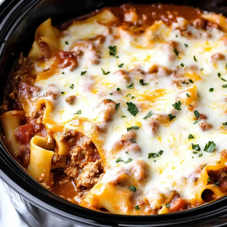 Crockpot Lasagna