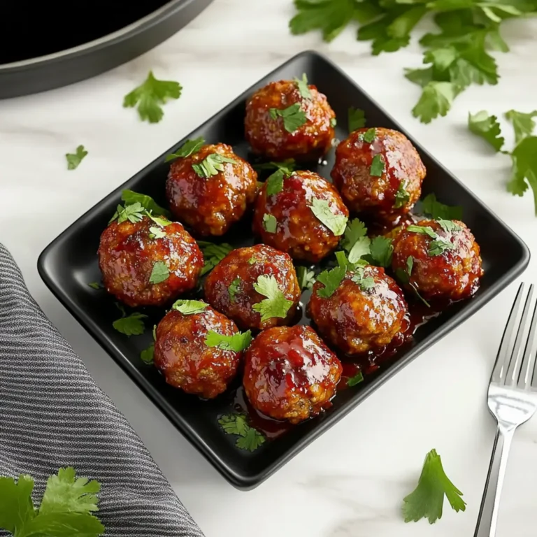 Sweet Chili Meatballs Crockpot (Try it today!)