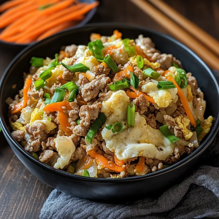 Egg Roll in a Bowl (One-Skillet, Keto)