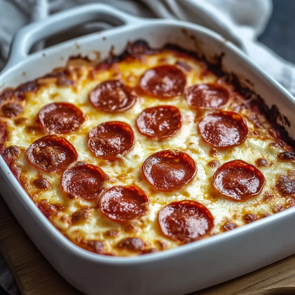 Pizza Cottage Cheese Bake – Easy Dinner Recipe