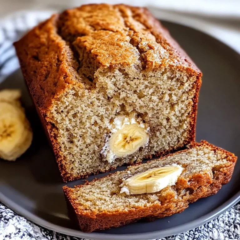 Cottage Cheese Banana Bread (Only 3 Ingredients!) | High-Protein & Super Moist