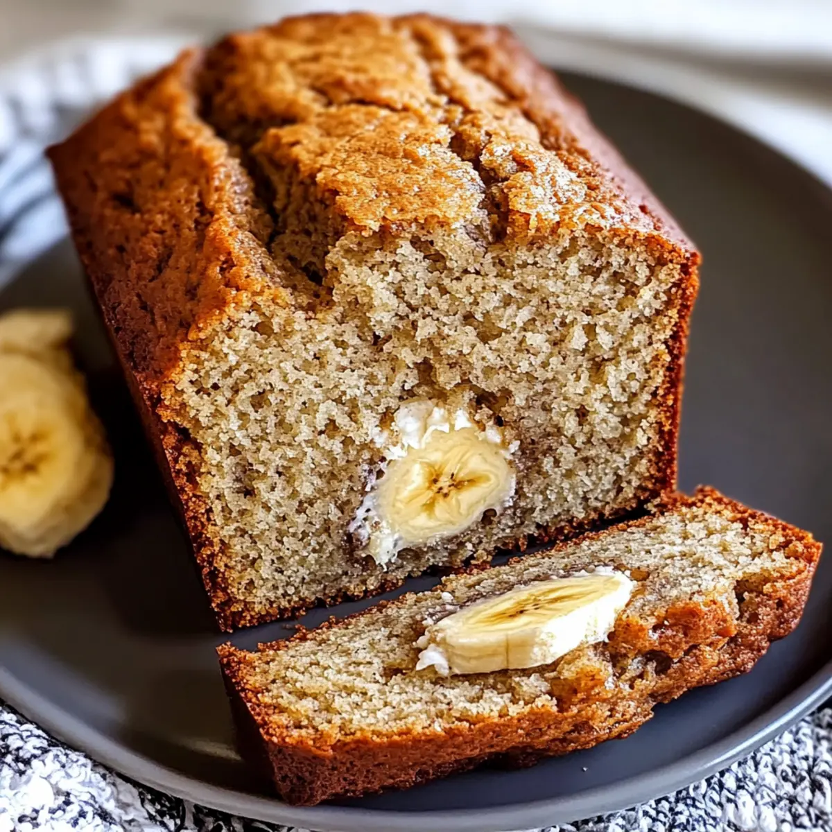 Cottage Cheese Banana Bread (Only 3 Ingredients!) | High-Protein & Super Moist