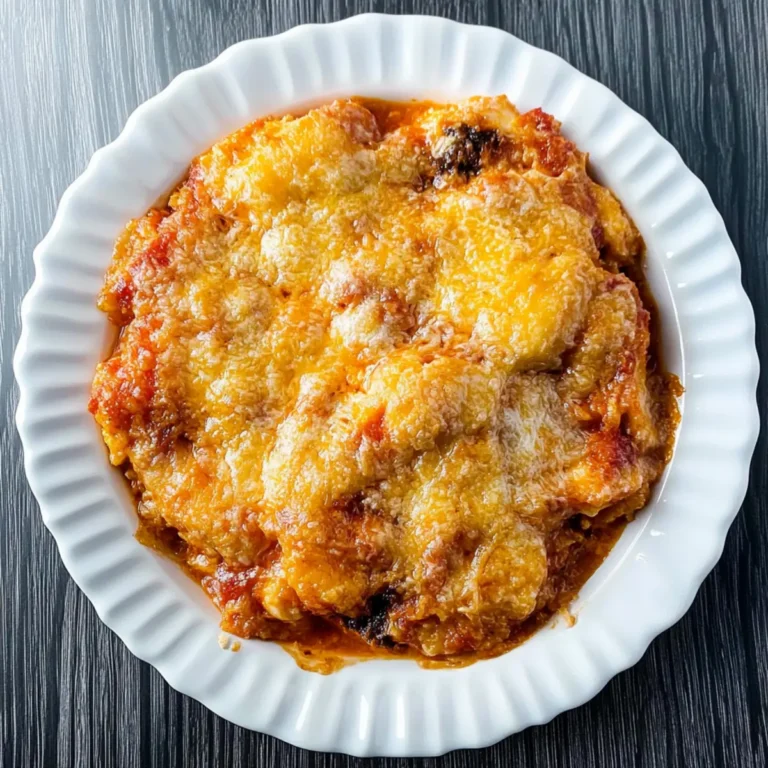 Keto Chicken Parmesan Casserole - great low carb chicken dinner!