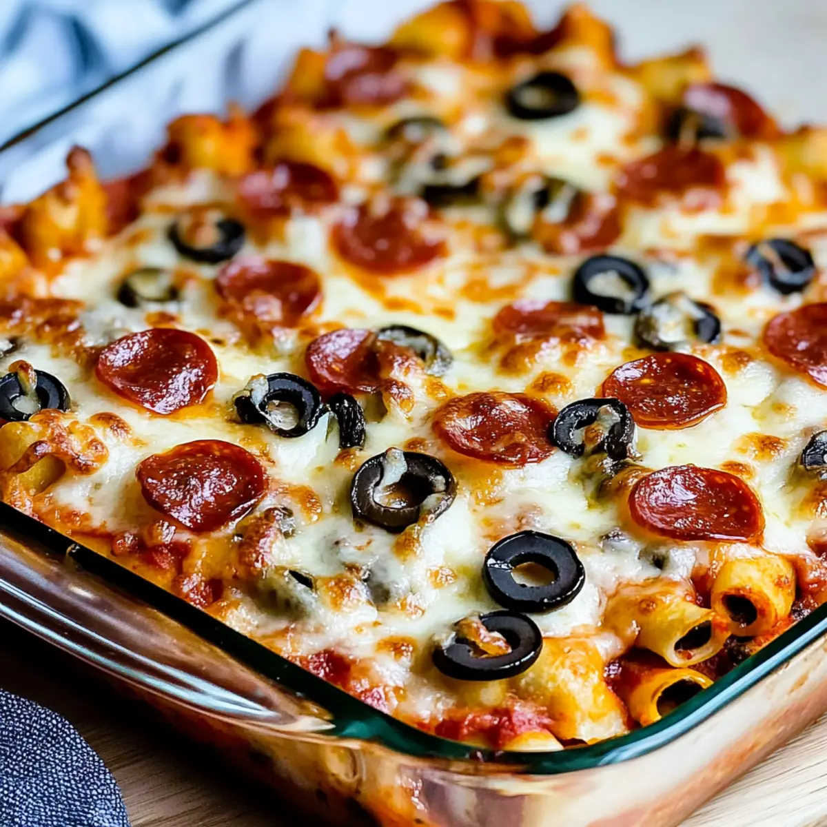 Easy Low Carb Pizza Casserole for Healthy Eating