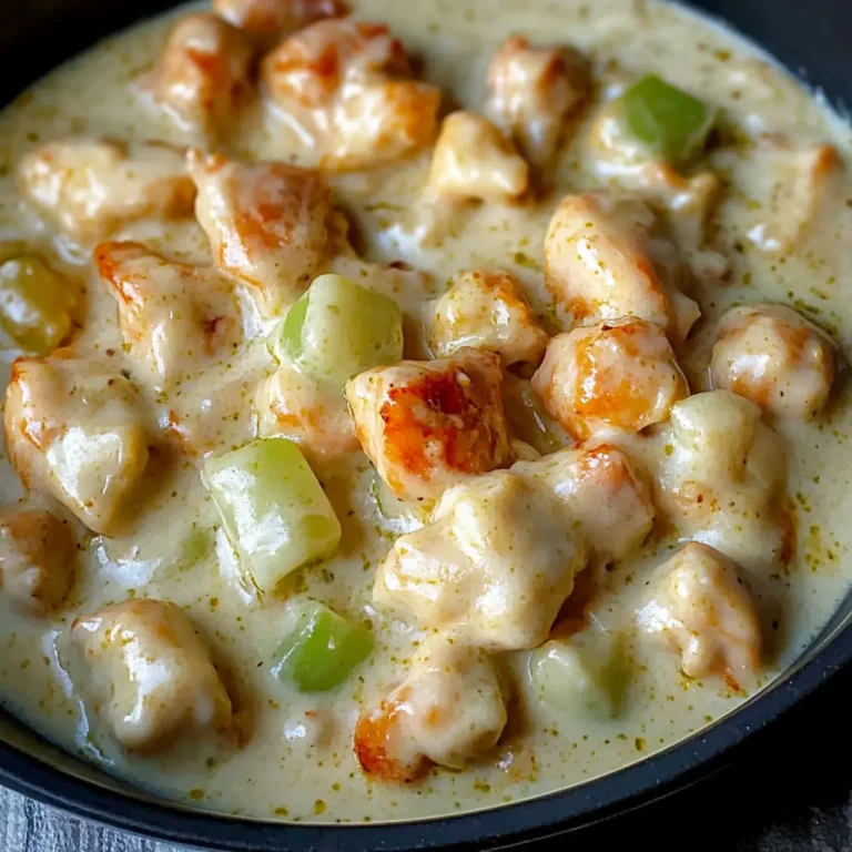 Creamy Keto Pollo Con Queso