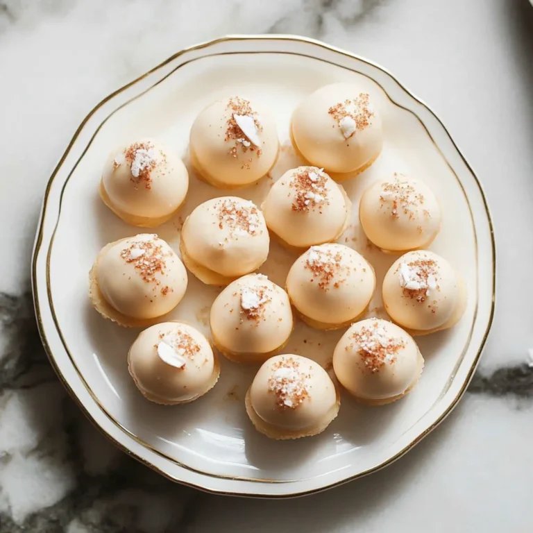 Eggnog Truffles