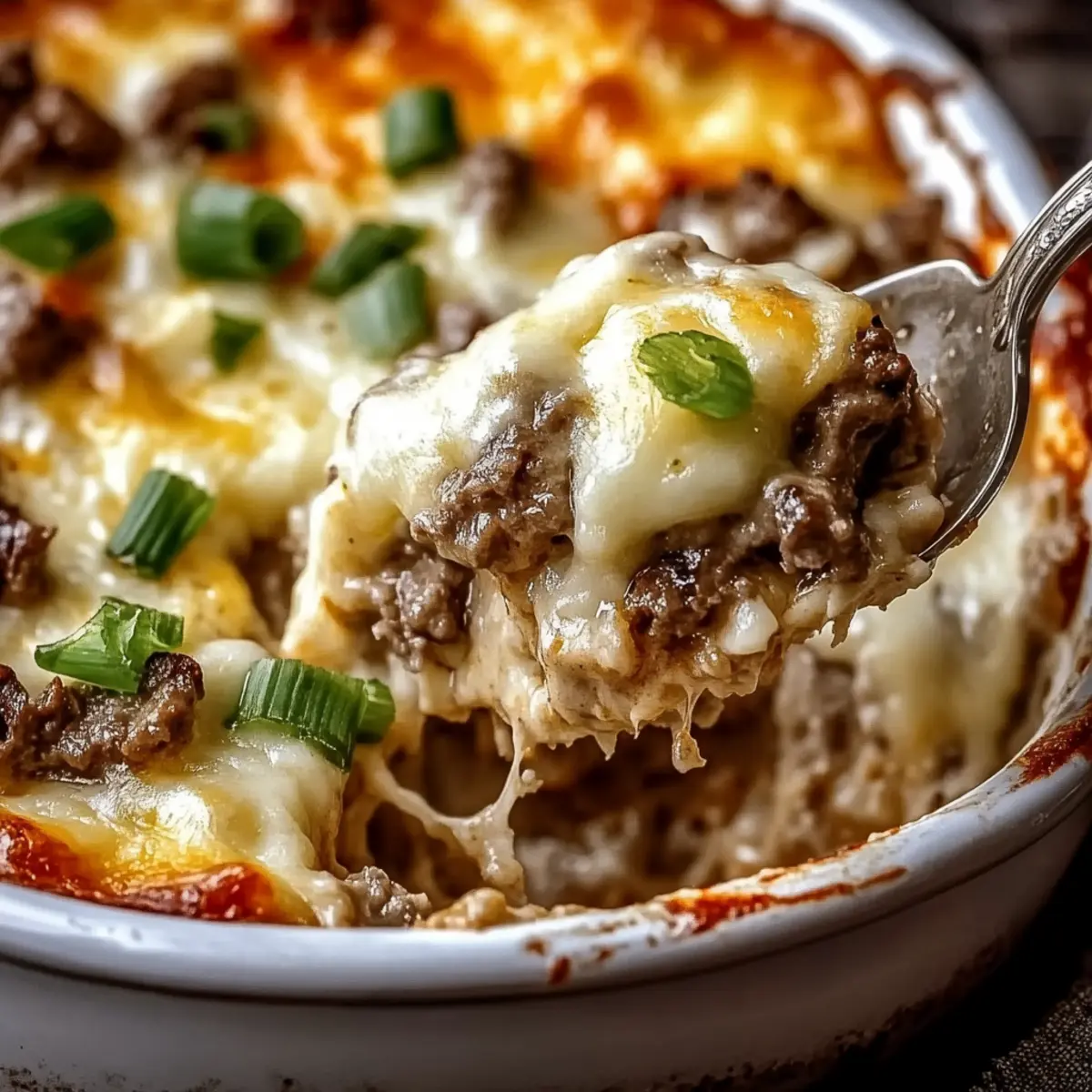Cheesy Low Carb Philly Cheesesteak Casserole Recipe That Satisfies