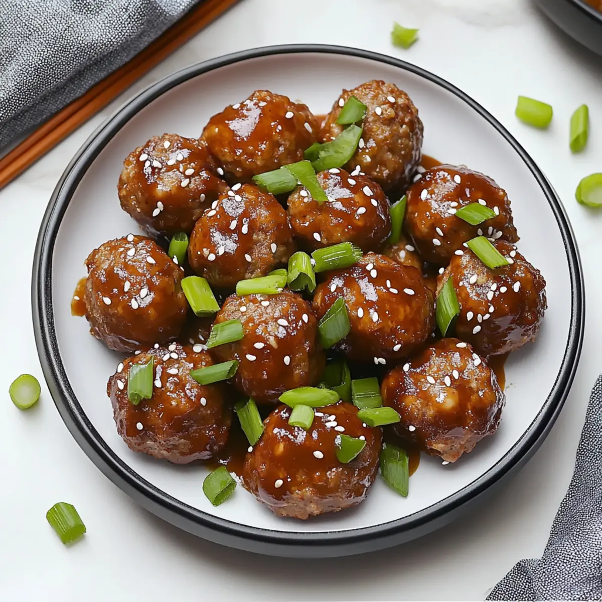 Asian Meatballs Crockpot Recipe (Get cooking!)
