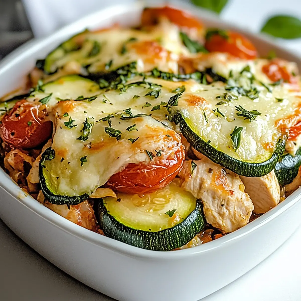 Chicken Zucchini Bake: A Delicious Healthy Delight! - Crisp Tastes