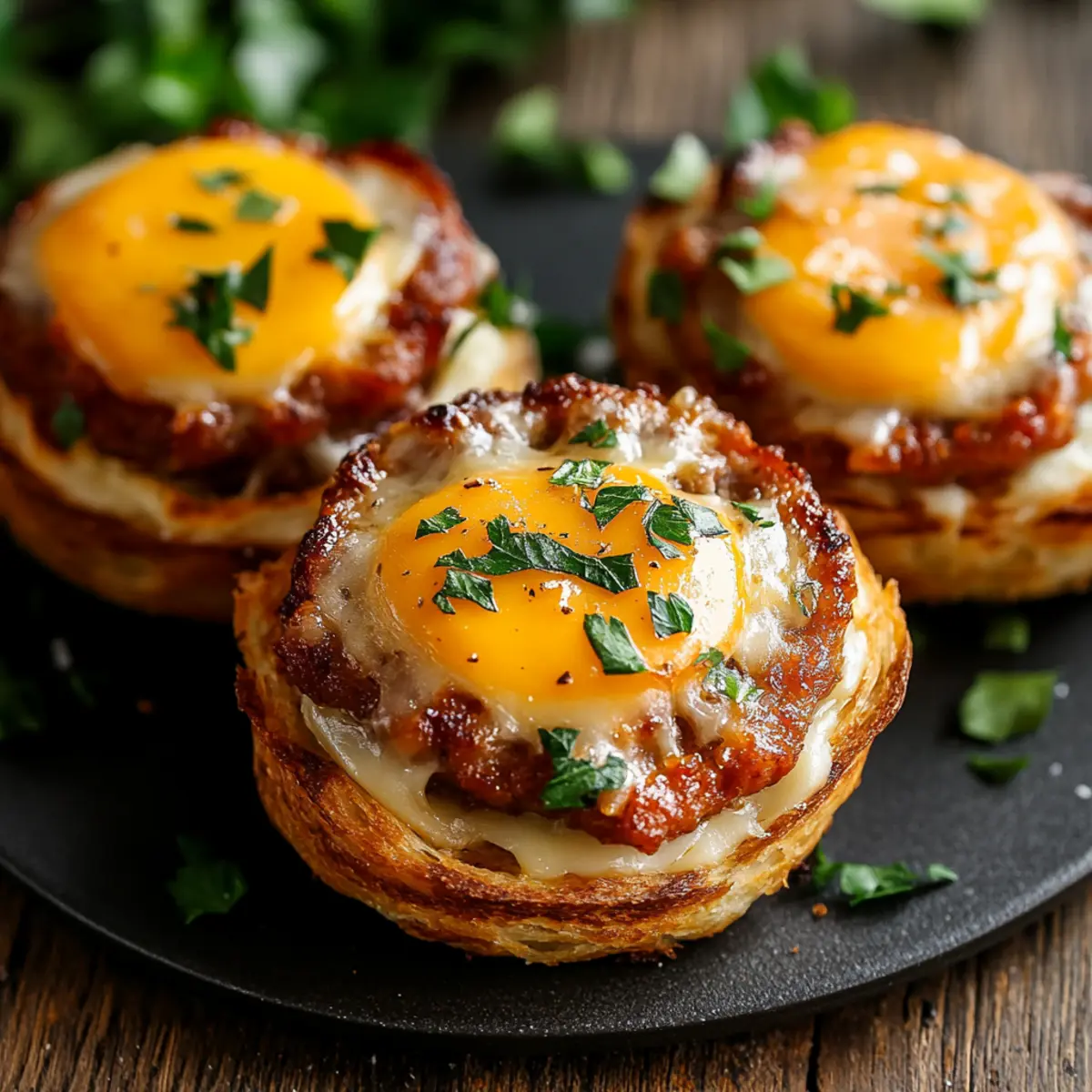 Keto Breakfast Recipe - Keto Sausage and Cheese Biscuits