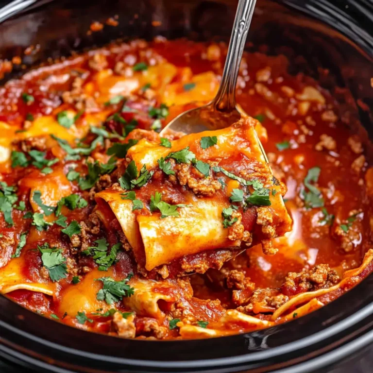 Crockpot Enchilada Casserole