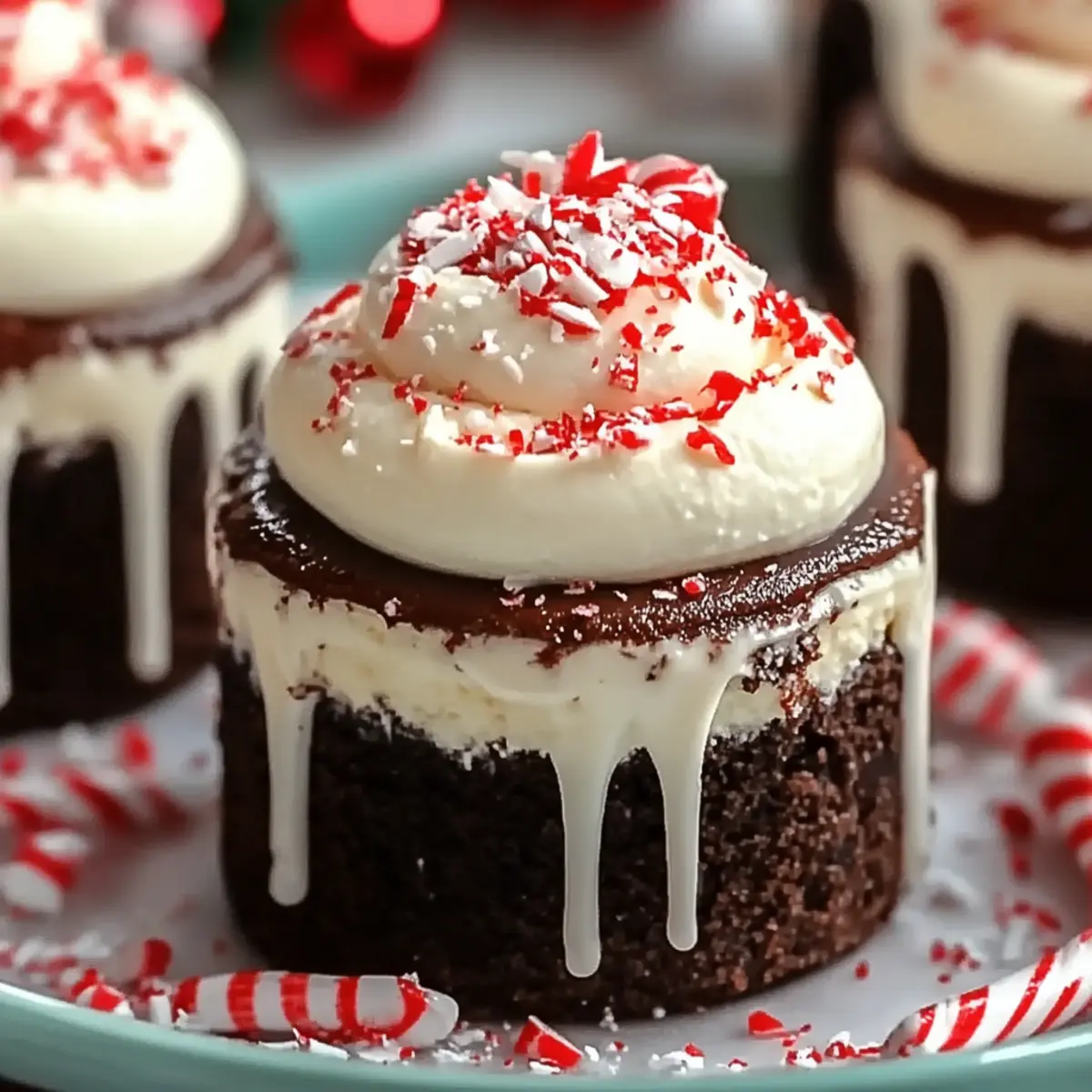 Easy Peppermint Hot Cocoa Cheesecake Bites Recipe