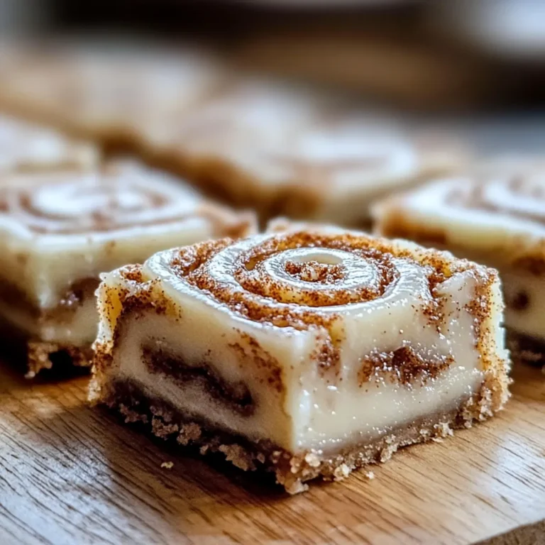 Easy and Delicious Cinnamon Roll Bliss Bars Recipe