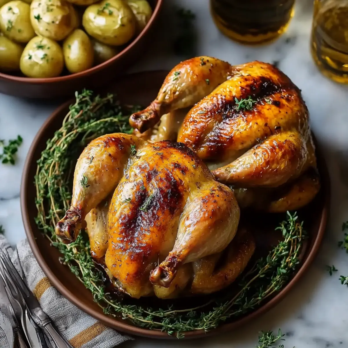 Perfectly Roasted Cornish Hens for Cozy Nights