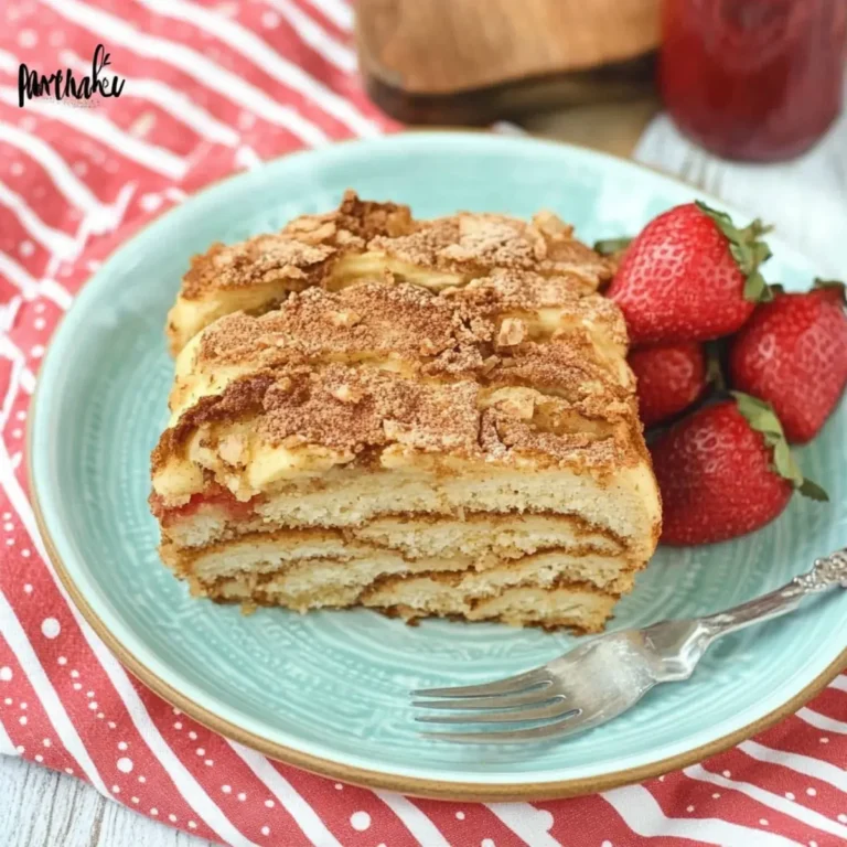 Overnight Pancake Breakfast Bake