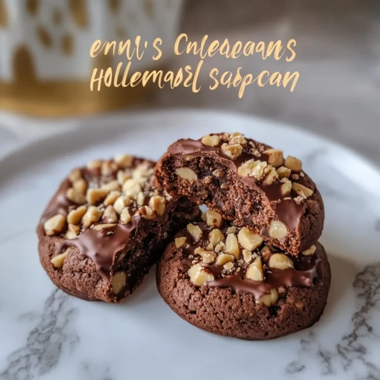 Chocolate Hazelnut Crunch Cookies - Emma's Cake Studio