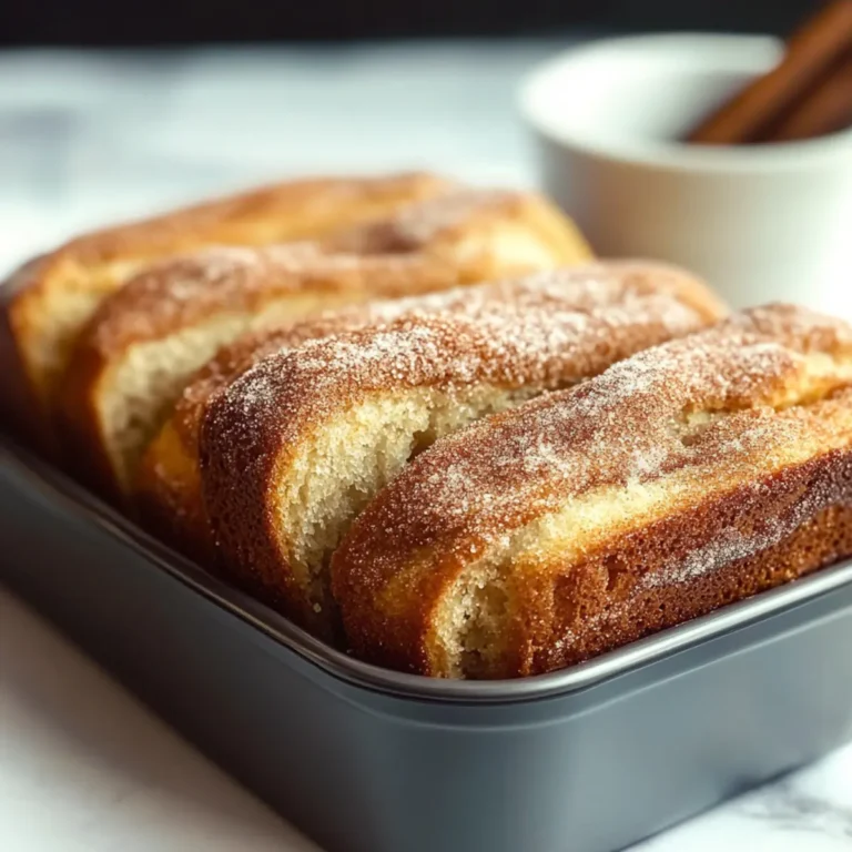 Cinnamon Donut Bread Recipe for Cozy Mornings