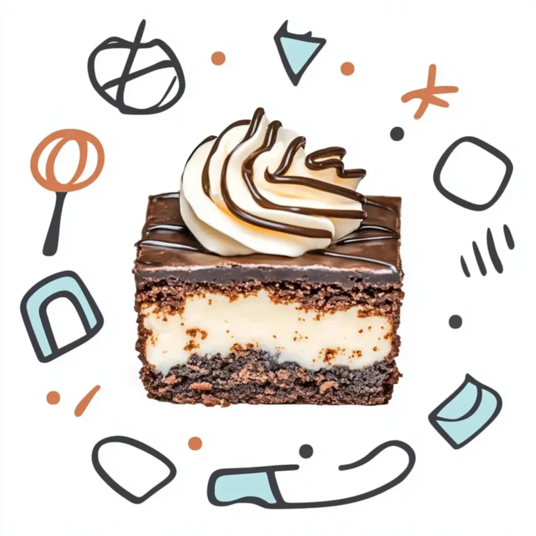 Fudgy Cheesecake Brownie