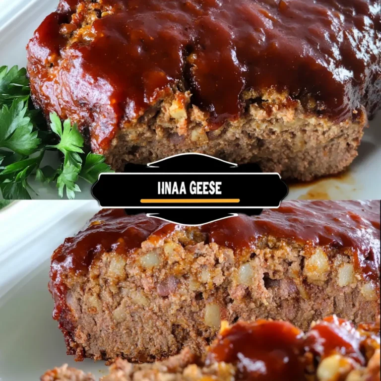 Ina Garten Classic Meatloaf