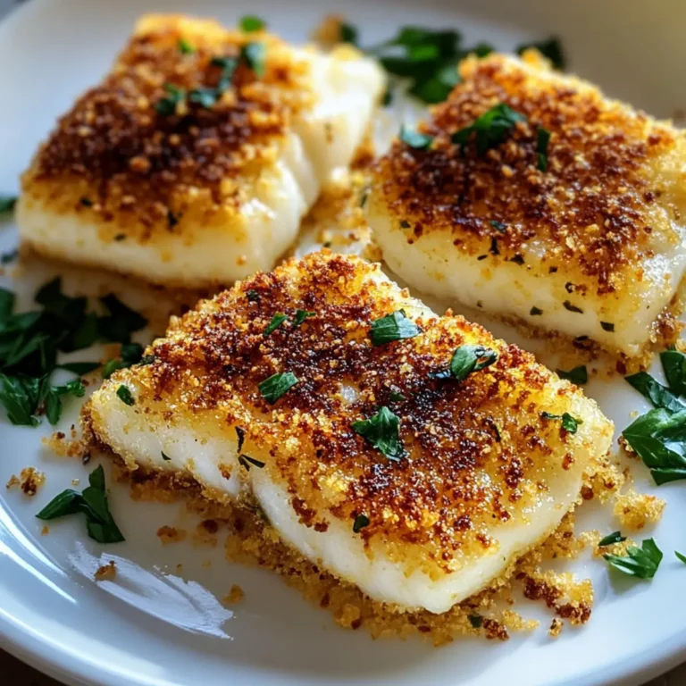 Crispy Baked Cod