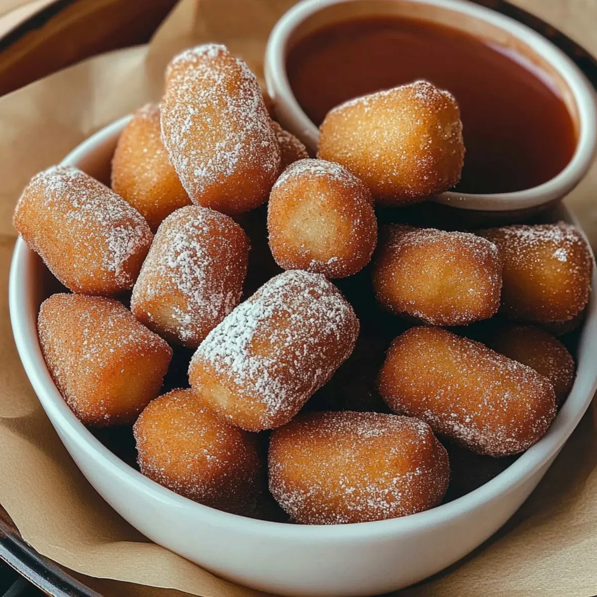 Healthy Air Fryer Churro Bites
