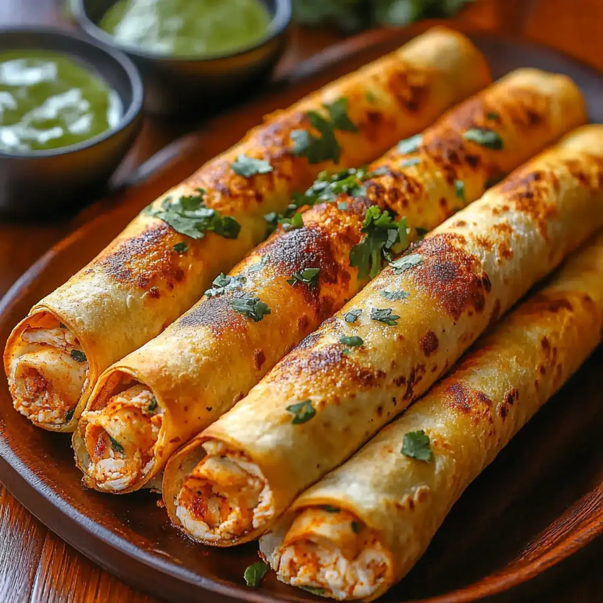 Crunchy Oven-Baked Chicken Taquitos You’ll Love Making