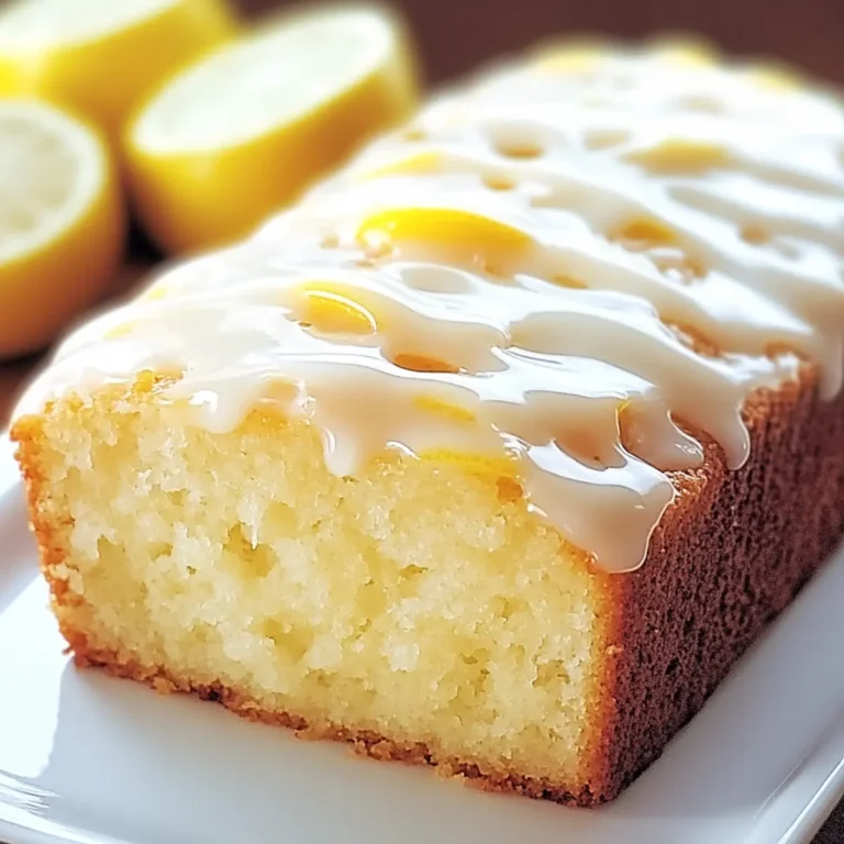 Starbucks Copycat Lemon Loaf
