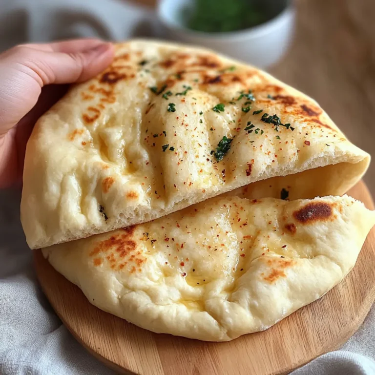 No- Knead Turkish Bread (No Oven) - Only 3 Ingredients (Bazlama)